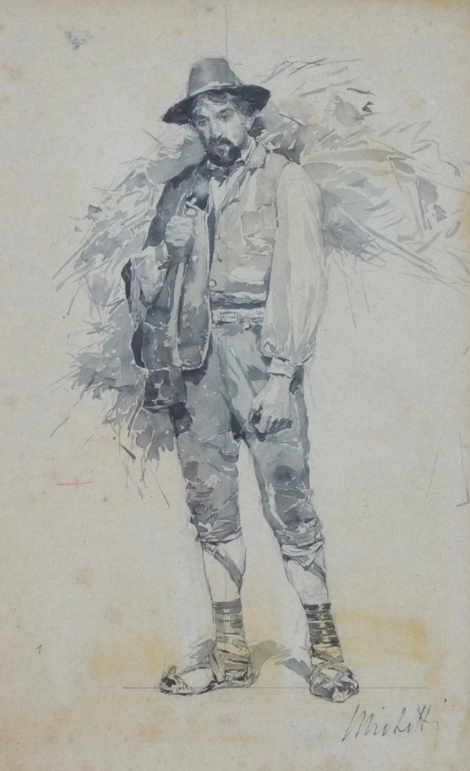 Francesco Paolo Michetti - Boscaiolo
